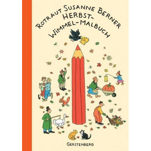 Rotraut S. Berner - Herbst-Wimmel-Malbuch