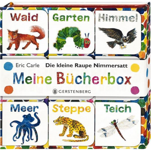 Eric Carle - Die kleine Raupe Nimmersatt - Meine Bücherbox