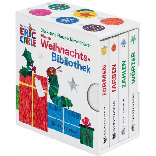 Eric Carle - Die kleine Raupe Nimmersatt - Meine Weihnachtsbibliothek