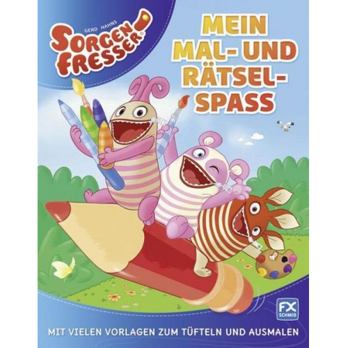 Gerd Hahns Sorgenfresser: Mein Mal- und Rätselspaß