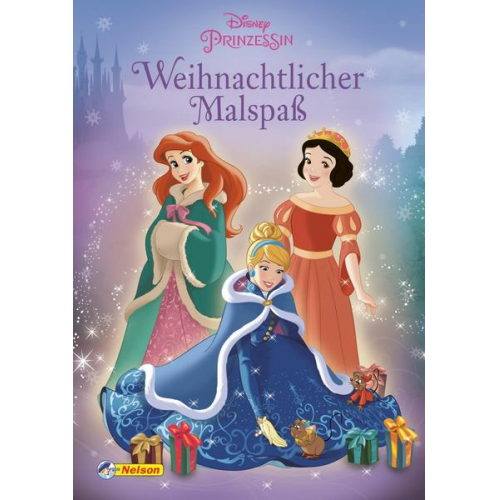 Disney Prinzessin: Weihnachtlicher Malspaß