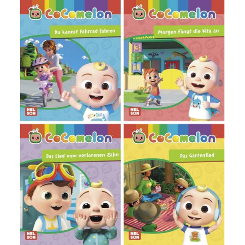 Nelson Mini-Bücher: 4er CoComelon 1-4