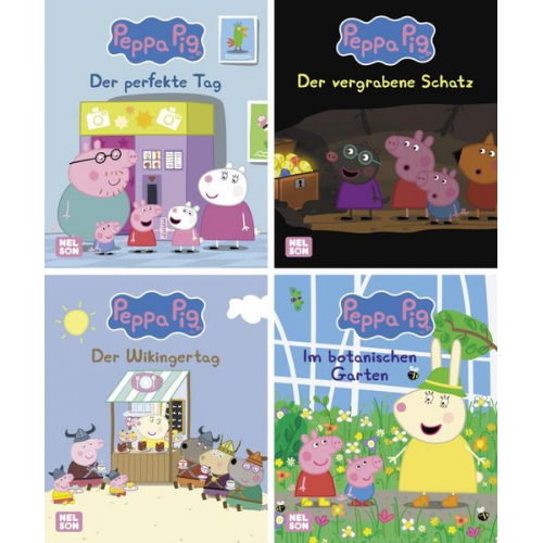 Steffi Korda - Nelson Mini-Bücher: 4er Peppa Pig 21-24