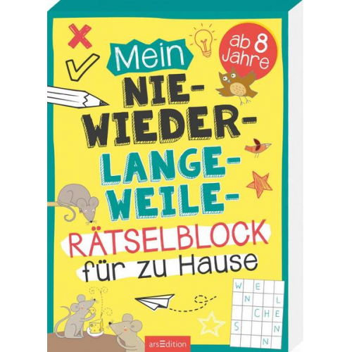 Philip Kiefer - Mein Nie-wieder-Langweile-Rätselblock für zu Hause