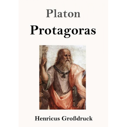 Platon - Protagoras (Großdruck)