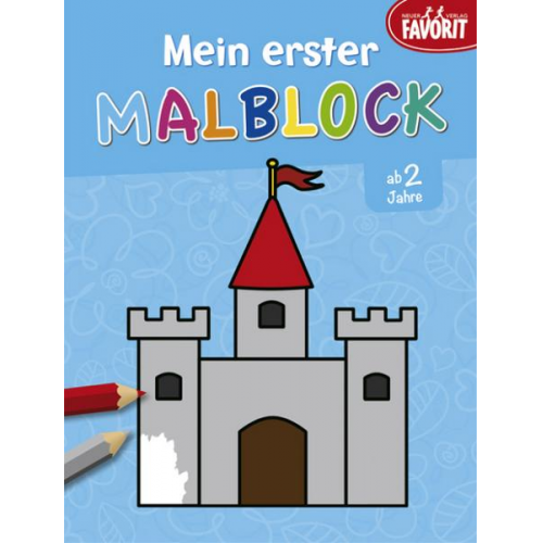 Mein erster Malblock – blau