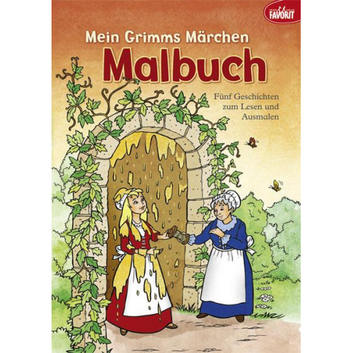 Mein Grimms Märchen Malbuch