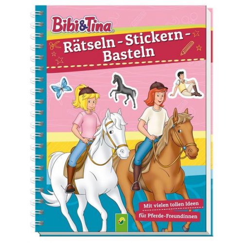 Schwager & Steinlein Verlag - Bibi & Tina - Rätseln, Stickern, Basteln