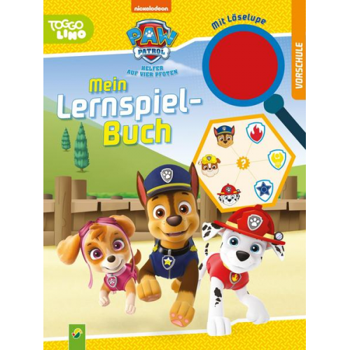 59573 - Paw Patrol Mein Lernspielbuch mit Löselupe