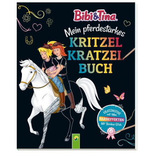Schwager & Steinlein Verlag - Bibi & Tina • Mein pferdestarkes Kritzel-Kratzel-Buch