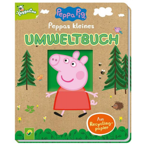 Laura Teller Schwager & Steinlein Verlag - Peppas kleines Umweltbuch. Umweltfreundliches Peppa Pig-Pappbilderbuch