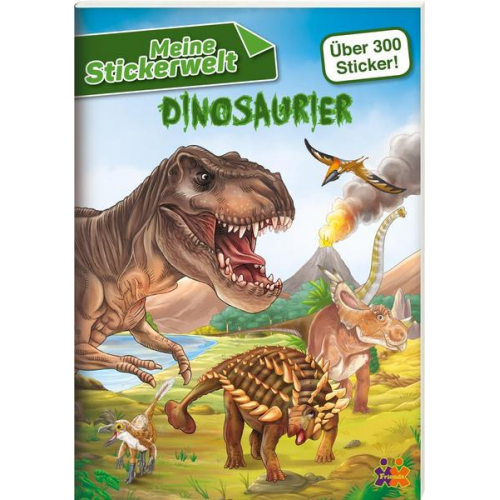 Meine Stickerwelt. Dinosaurier