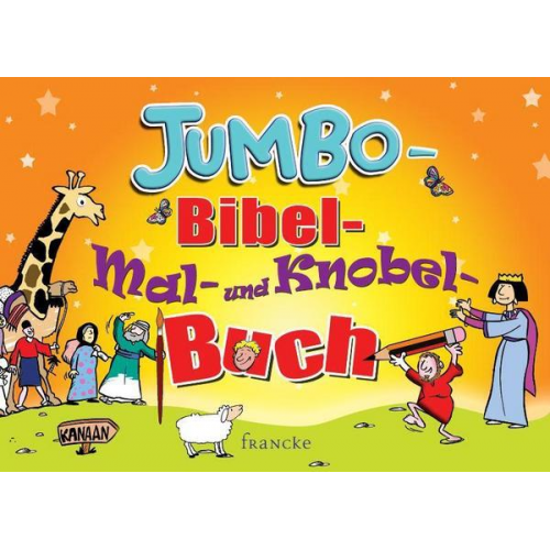 Jumbo-Bibel-Mal- und Knobelbuch