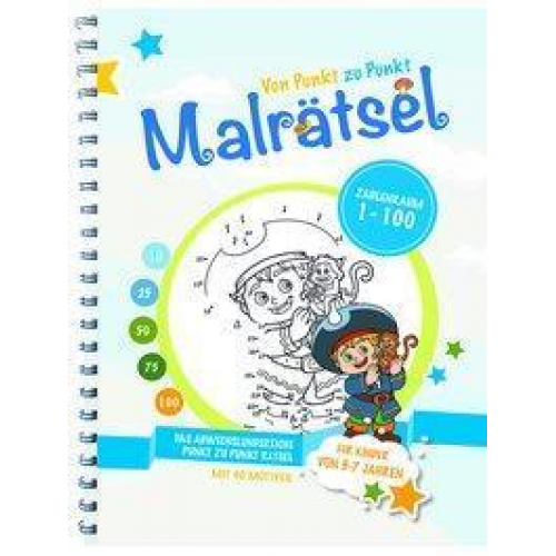 Carl Gerber Verlag GmbH - Von Punkt zu Punkt Malrätsel – 1 bis 100