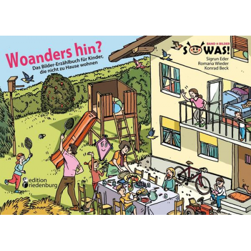 Sigrun Eder Romana Wieder - Woanders hin? Das Bilder-Erzählbuch für Kinder, die nicht zu Hause wohnen