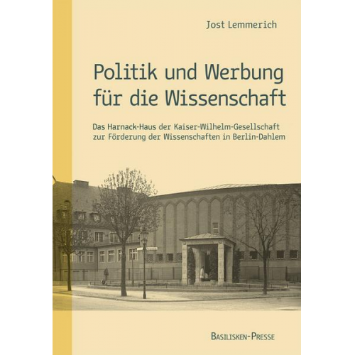 Jost Lemmerich - Politik und Werbung für die Wissenschaft