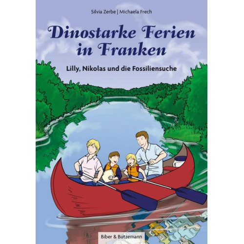 Silvia Zerbe - Dinostarke Ferien in Franken - Lilly, Nikolas und die Fossiliensuche