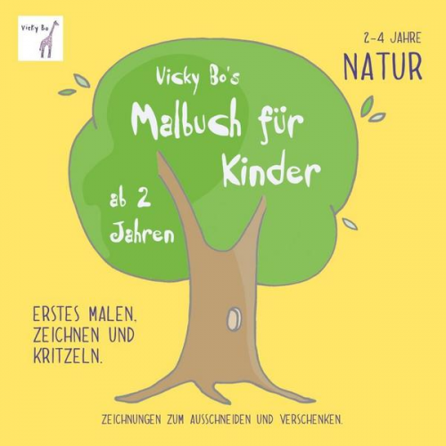 Vicky Bo - Malbuch Natur ab 2 Jahre