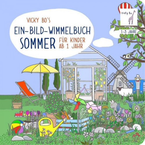 Vicky Bo - Ein-Bild-Wimmelbuch Sommer ab 1 Jahr