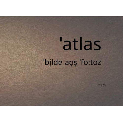 Stefan Städtler-Ley - Atlas