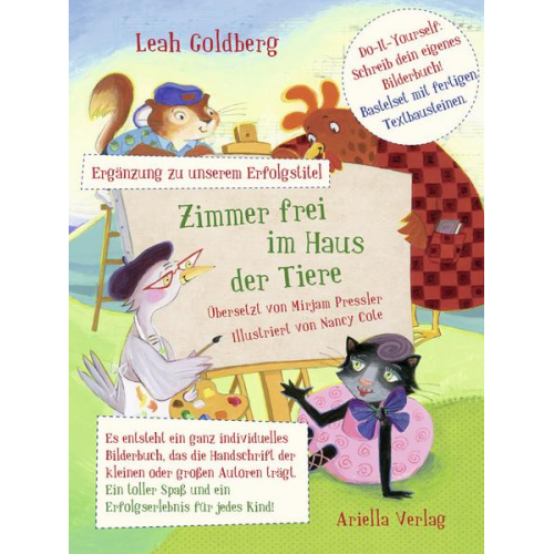 Leah Goldberg - Zimmer Frei im Haus der Tiere - Bilderbuch-Kreativset