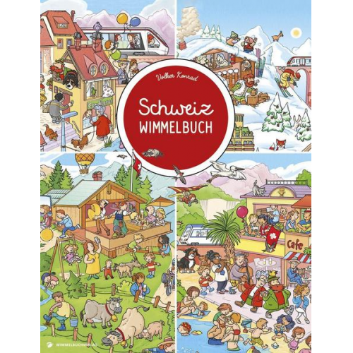Das große Schweiz Wimmelbuch