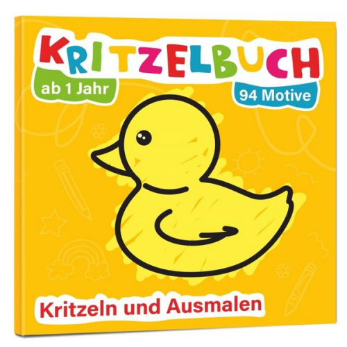 Markt+Technik - Mein erstes Kritzelbuch ab 1 Jahr: über 94 große Motive - für Jungs und Mädchen