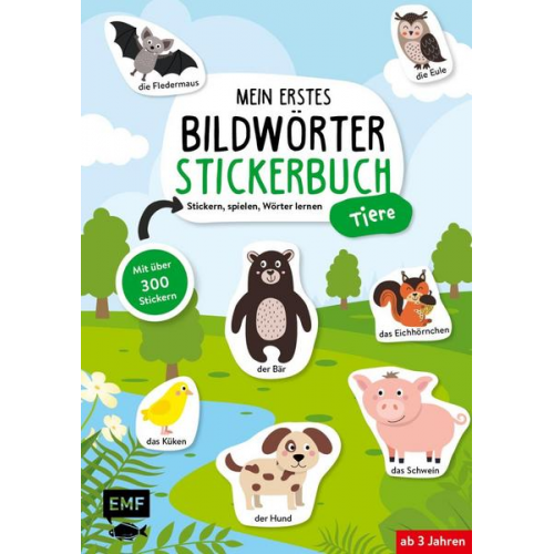 Mein erstes Bildwörter-Stickerbuch – Tiere