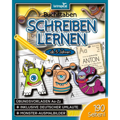 David Ludwig - Buchstaben schreiben lernen ab 5 Jahren