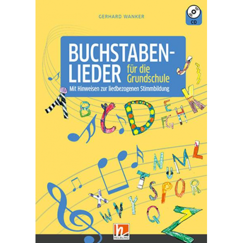 Gerhard Wanker - Buchstabenlieder (Heft inkl. CD)