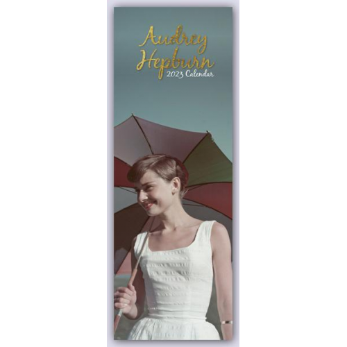 The Gifted Stationery Co. Ltd - Audrey Hepburn 2023 - Slimline-Kalender