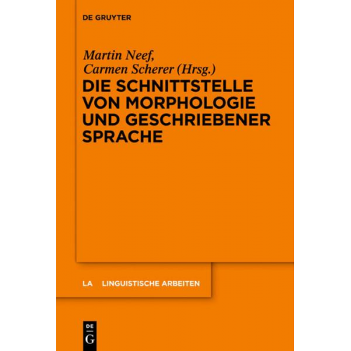 Die Schnittstelle von Morphologie und geschriebener Sprache