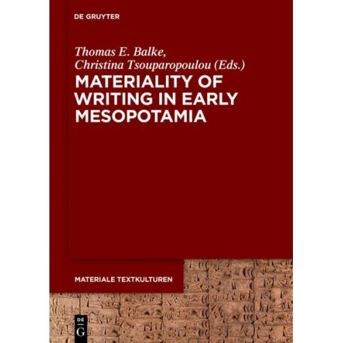 Materiality of Writing in Early Mesopotamia