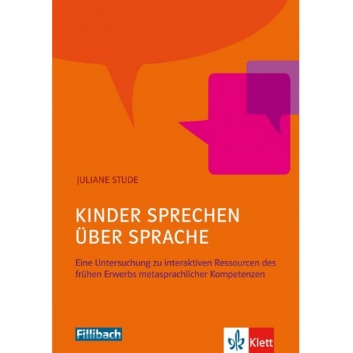 Juliane Stude - Kinder sprechen über Sprache