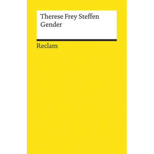 Therese Frey Steffen - Gender