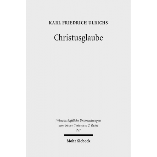 Karl F. Ulrichs - Christusglaube