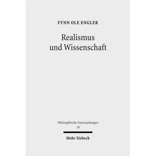 Fynn Ole Engler - Realismus und Wissenschaft