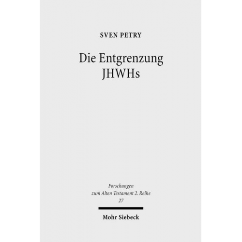 Sven Petry - Die Entgrenzung JHWHs