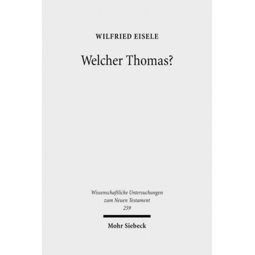 Wilfried Eisele - Welcher Thomas?