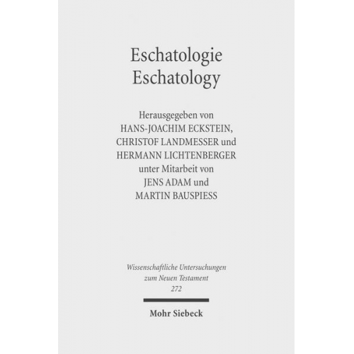 Jens Adam & Martin Bauspiess - Eschatologie - Eschatology