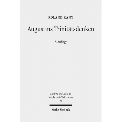 Roland Kany - Augustins Trinitätsdenken