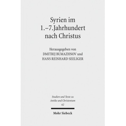 Syrien im 1.-7. Jahrhundert nach Christus