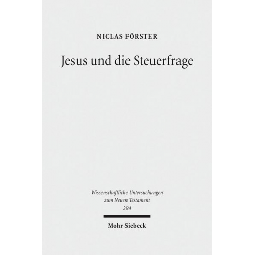 Niclas Förster - Jesus und die Steuerfrage