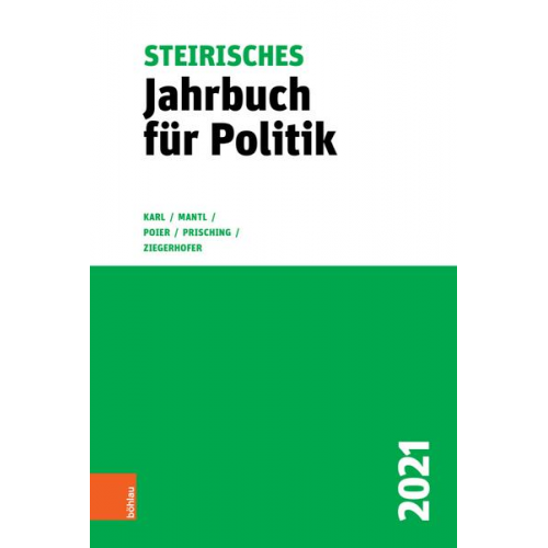 Steirisches Jahrbuch für Politik 2021