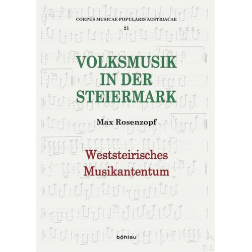 Max Rosenzopf - Weststeirisches Musikantentum