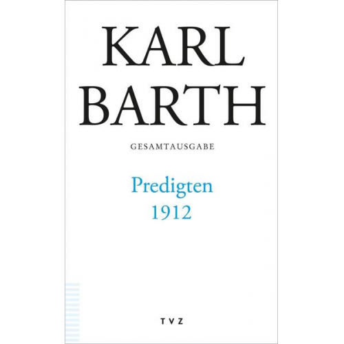 Karl Barth - Predigten 1912