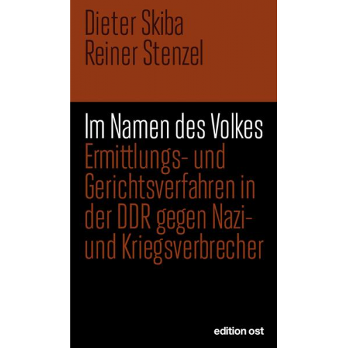 Dieter Skiba & Reiner Stenzel - Im Namen des Volkes