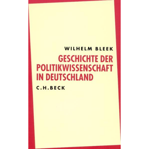 Wilhelm Bleek - Geschichte der Politikwissenschaft in Deutschland