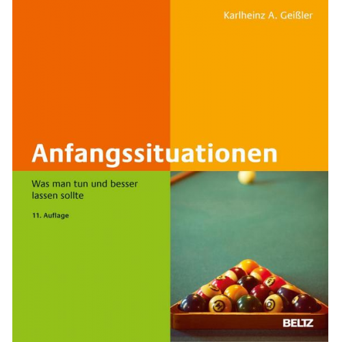 Karlheinz A. Geissler - Anfangssituationen