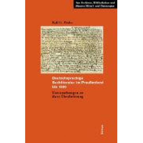 Ralf G. Päsler - Deutschsprachige Sachliteratur im Preußenland bis 1500